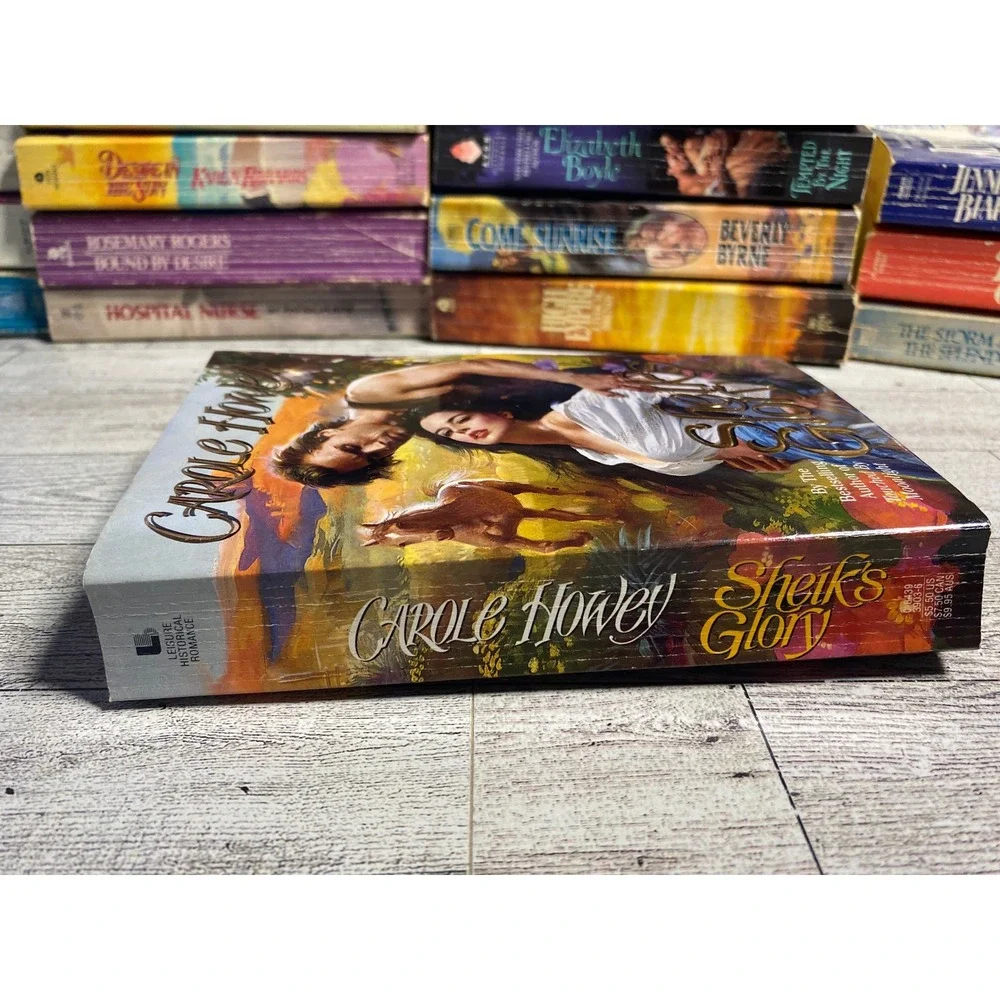 Sheiks Glory Carole Howey Historical Romance Novel Paperback Book1996‎